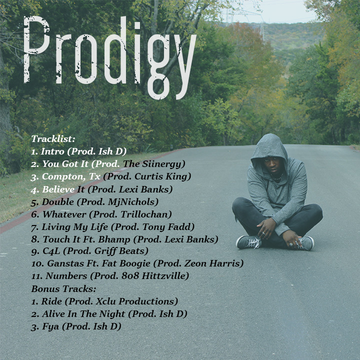 Cashmir - Prodigy (Tracklist)